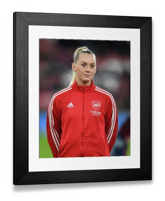 Framed Print : Arsenal FC: Kim Little's Champions League Showdown Shirt vs. Olympique Lyonnais (2022-23) Framed Print : Arsenal FC: Kim Little's Champions League Showdown Shirt vs. Olympique Lyonnais (2022-23)