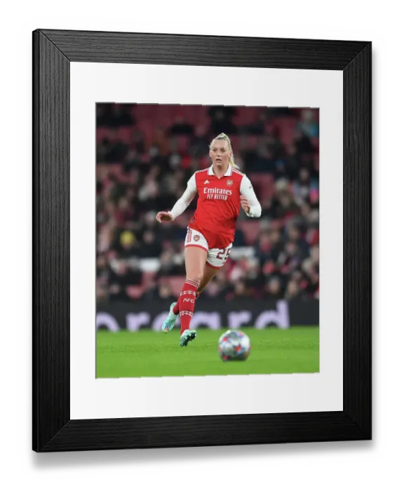 Framed Print : Arsenal Women's Champions League: Kim Little's Game-Worn Shirt Before Clash Against Olympique Lyonnais (December 2022) Framed Print : Arsenal Women's Champions League: Kim Little's Game-Worn Shirt Before Clash Against Olympique Lyonnais (December 2022)
