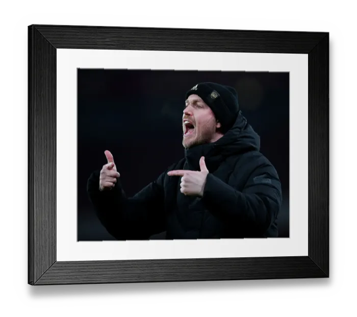 Framed Print : Arsenal's Kim Little: Unwavering Focus and Determination Ahead of Arsenal vs. Olympique Lyonnais (UEFA Women's Champions League, 2022-23)