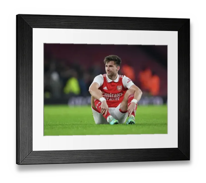 Framed Print : Arsenal vs Juventus: Kieran Tierney in Action at the Emirates Stadium (2022-23) Framed Print : Arsenal vs Juventus: Kieran Tierney in Action at the Emirates Stadium (2022-23)