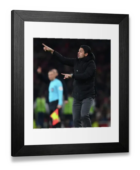 Framed Print : Arteta vs Allegri: Clash of the Titans - Arsenal vs Juventus (2022-23) Framed Print : Arteta vs Allegri: Clash of the Titans - Arsenal vs Juventus (2022-23)