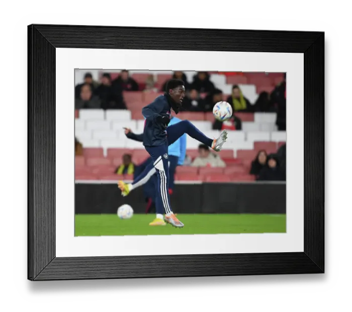 Framed Print : Arsenal FC vs Juventus: Pre-Season Showdown at Emirates Stadium (2022-23)