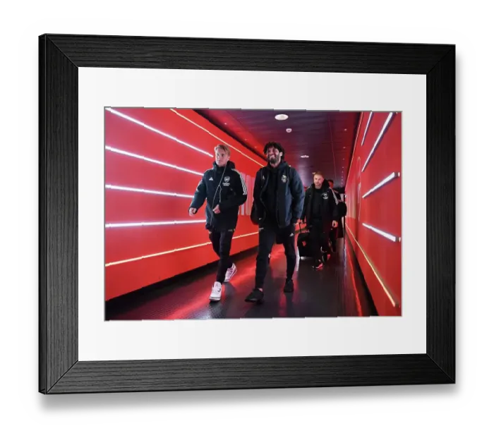 Framed Print : Arsenal vs Juventus: Pre-Season Showdown at Emirates Stadium (2022-23)
