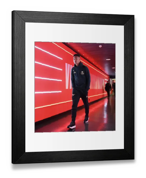 Framed Print : Arsenal vs Juventus: Friendly Clash at Emirates Stadium (2022-23)