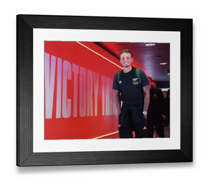 Framed Print : Arsenal vs Juventus: A Friendly Clash at Emirates Stadium (2022-23)