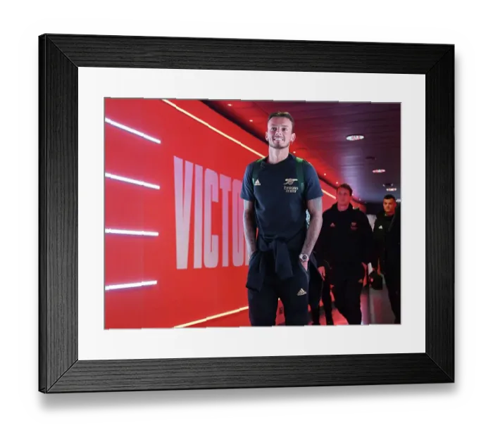 Framed Print : Arsenal vs Juventus: A Friendly Clash at Emirates Stadium (2022-23)
