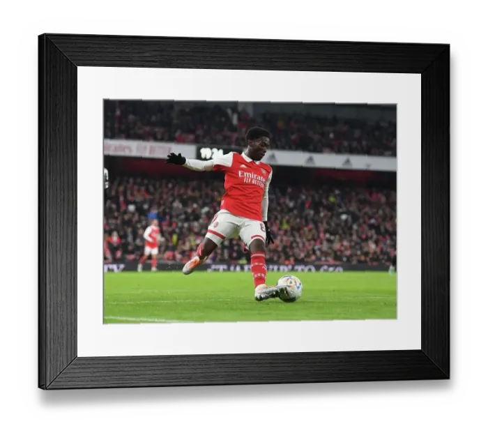 Framed Print : Arsenal vs Juventus: Clash at the Emirates, 2022-23