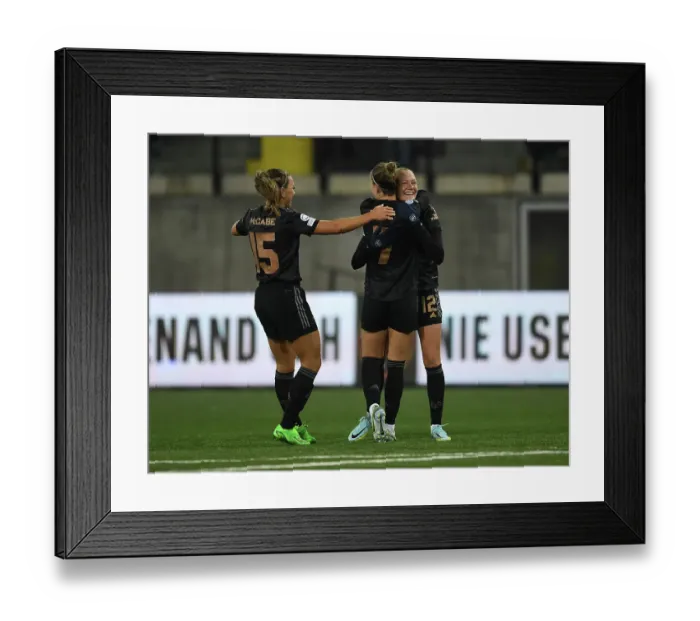 Framed Print : Arsenal Women's Historic Champions League Victory: Frida Maanum Scores First Goal vs. FC Zurich Framed Print : Arsenal Women's Historic Champions League Victory: Frida Maanum Scores First Goal vs. FC Zurich