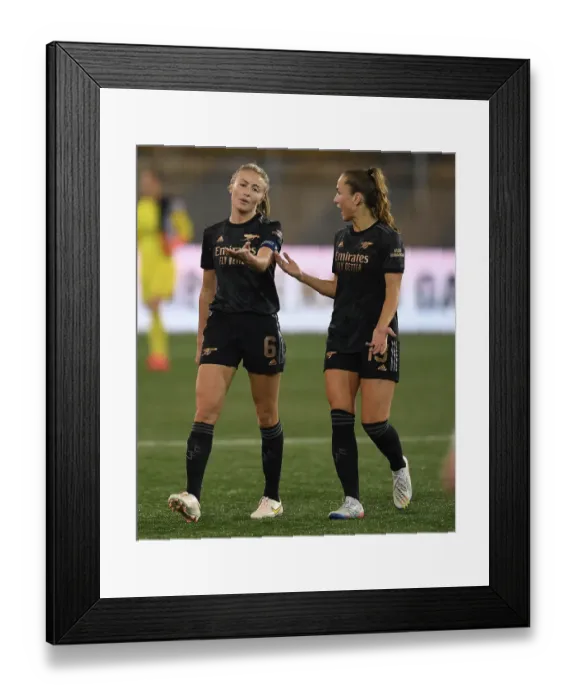 Framed Print : Arsenal Women Battle FC Zürich in UEFA Champions League Clash Framed Print : Arsenal Women Battle FC Zürich in UEFA Champions League Clash