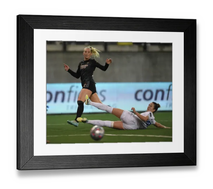 Framed Print : Arsenal Women Face Off Against FC Zurich in UEFA Champions League Showdown Framed Print : Arsenal Women Face Off Against FC Zurich in UEFA Champions League Showdown