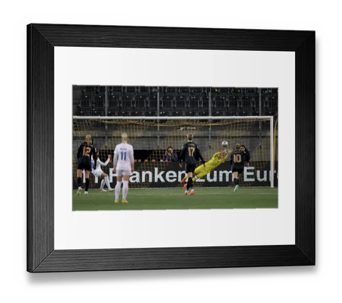 Framed Print : Arsenal Women Face Penalty Woes in UEFA Women's Champions League Clash Against FC Zurich Framed Print : Arsenal Women Face Penalty Woes in UEFA Women's Champions League Clash Against FC Zurich