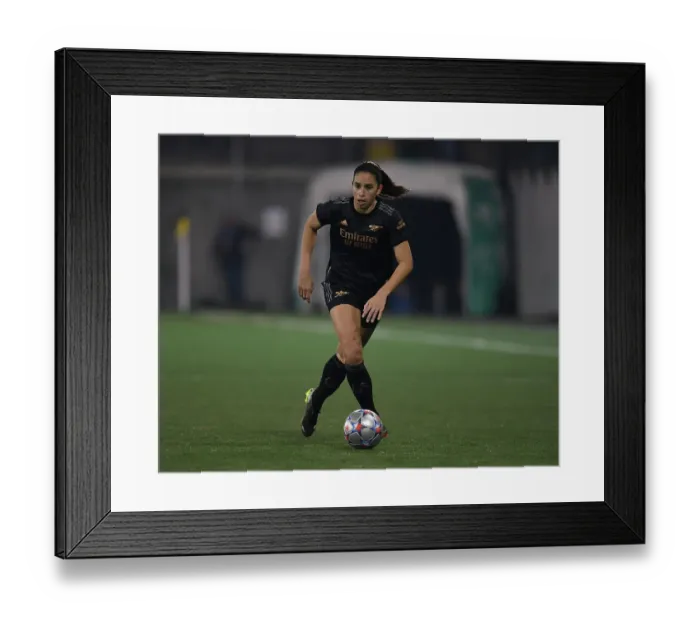 Framed Print : Arsenal Women Battle FC Zürich in UEFA Champions League Showdown