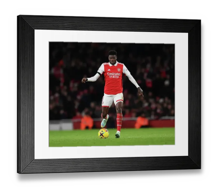 Framed Print : Thomas Partey in Action: Arsenal vs. West Ham United, Premier League 2022-23 Framed Print : Thomas Partey in Action: Arsenal vs. West Ham United, Premier League 2022-23