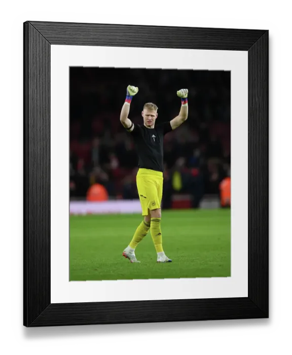 Framed Print : Arsenal's Aaron Ramsdale Reacts After Arsenal v West Ham United Premier League Clash (2022-23) Framed Print : Arsenal's Aaron Ramsdale Reacts After Arsenal v West Ham United Premier League Clash (2022-23)
