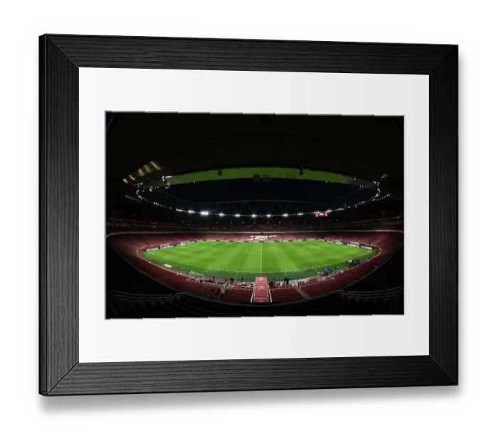 Framed Print : Arsenal vs West Ham: Premier League Clash at Emirates Stadium (2022-23)