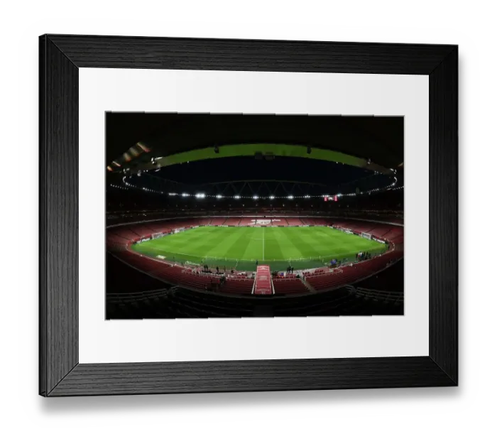 Framed Print : Arsenal vs West Ham: Premier League Battle at Emirates Stadium (December 2022)