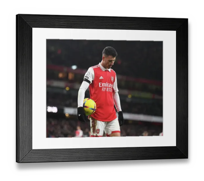 Framed Print : Martinelli's Star Performance: Arsenal Triumphs Over West Ham United