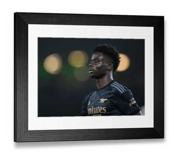 Framed Print : Bukayo Saka Shines: Arsenal's Standout Performance vs. Brighton & Hove Albion, Premier League 2022-23 Framed Print : Bukayo Saka Shines: Arsenal's Standout Performance vs. Brighton & Hove Albion, Premier League 2022-23