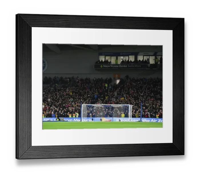 Framed Print : Arsenal Fans Amidst the Action: Brighton & Hove Albion vs Arsenal FC, Premier League 2022-23 Framed Print : Arsenal Fans Amidst the Action: Brighton & Hove Albion vs Arsenal FC, Premier League 2022-23