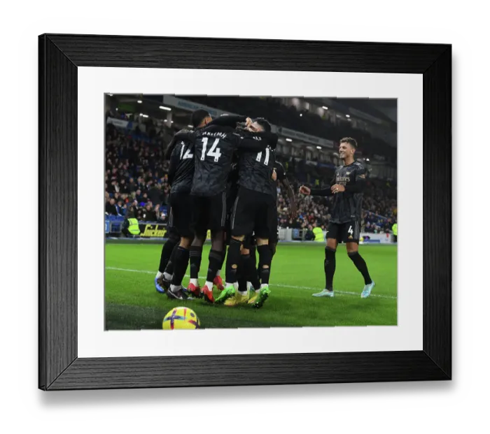 Framed Print : Eddie Nketiah's Third Goal: Arsenal's Triumph over Brighton in the 2022-23 Premier League Framed Print : Eddie Nketiah's Third Goal: Arsenal's Triumph over Brighton in the 2022-23 Premier League