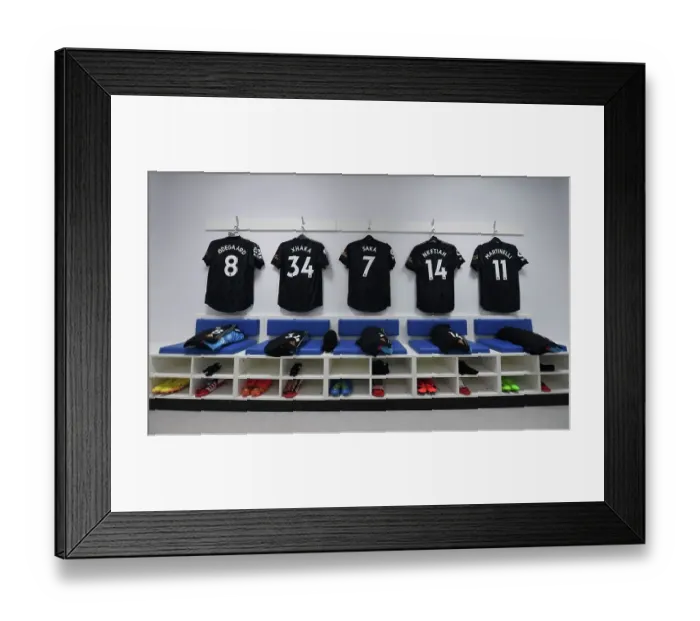 Framed Print : Arsenal FC: United in Focus - The Pre-Match Huddle (Brighton 2022-23) Framed Print : Arsenal FC: United in Focus - The Pre-Match Huddle (Brighton 2022-23)