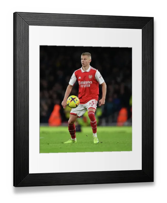 Framed Print : Zinchenko Shines: Arsenal's Premier League Victory Against Newcastle United