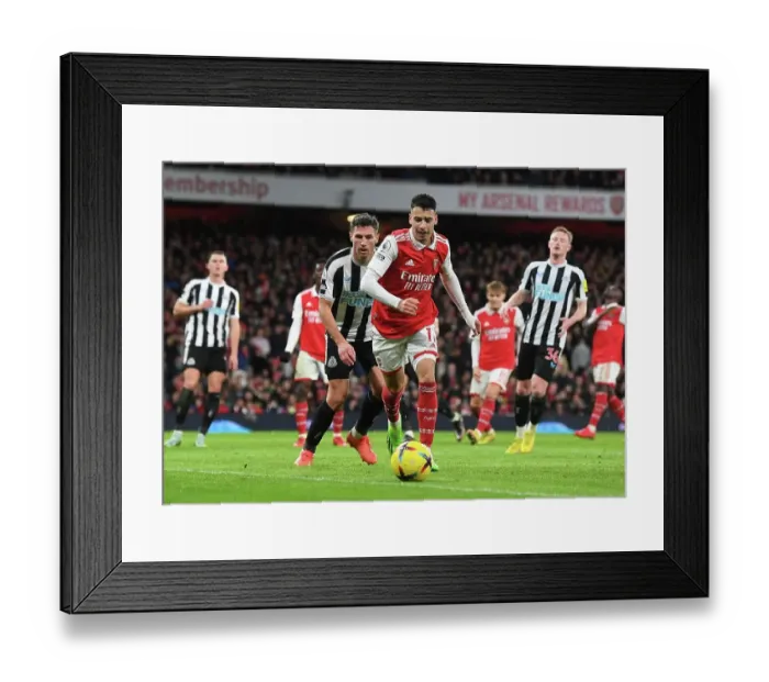Framed Print : Martinelli Shines: Arsenal's Triumph Over Newcastle United (January 2023) Framed Print : Martinelli Shines: Arsenal's Triumph Over Newcastle United (January 2023)