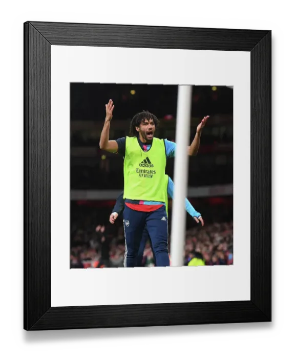 Framed Print : Mo Elneny: Arsenal vs. Newcastle United, Premier League 2022-23 - In Action Framed Print : Mo Elneny: Arsenal vs. Newcastle United, Premier League 2022-23 - In Action
