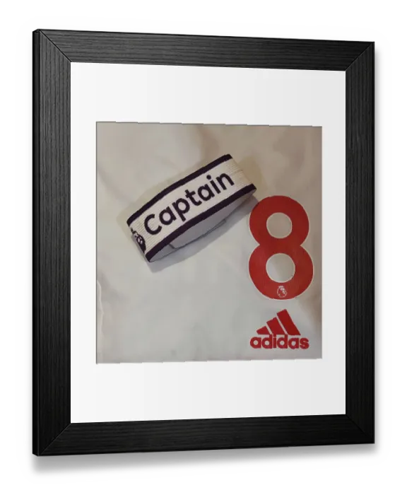 Framed Print : Arsenal's Martin Odegaard Dons Captain's Armband Ahead of Arsenal v Newcastle United (2022-23)