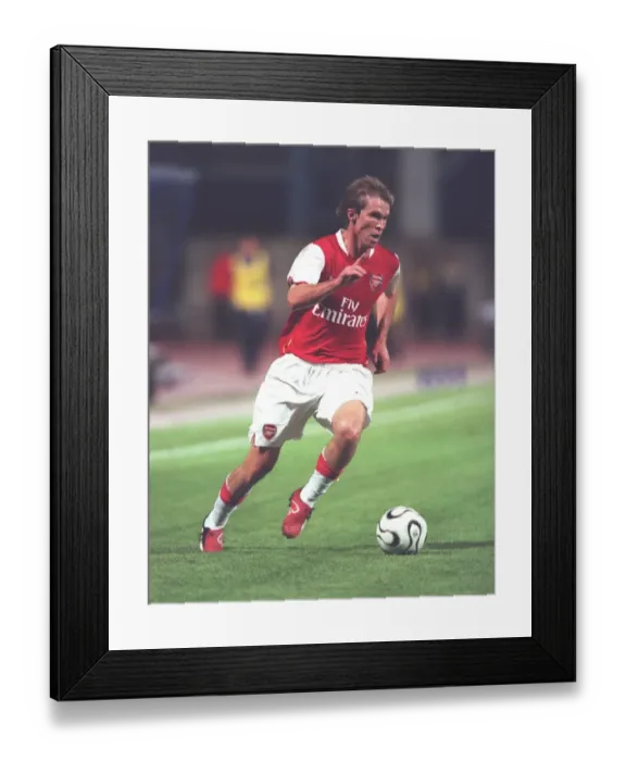 Framed Print : Alex Hleb's Brilliant Performance: Arsenal Thrash Dinamo Zagreb 3-0 in Champions League Qualifier Framed Print : Alex Hleb's Brilliant Performance: Arsenal Thrash Dinamo Zagreb 3-0 in Champions League Qualifier