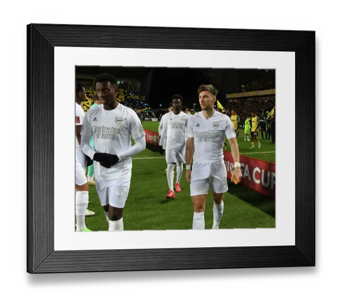 Framed Print : Arsenal's Kieran Tierney Prepares for FA Cup Clash against Oxford United Framed Print : Arsenal's Kieran Tierney Prepares for FA Cup Clash against Oxford United