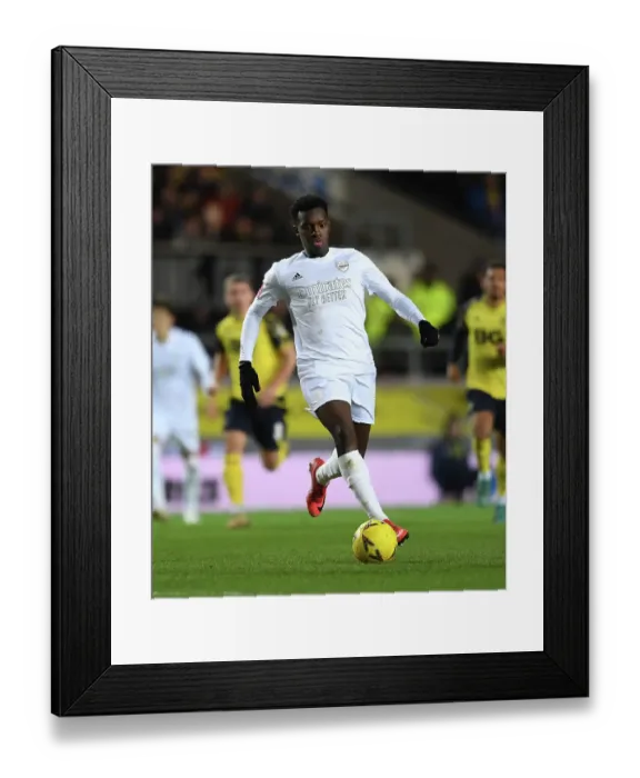 Framed Print : Eddie Nketiah's Star Performance: Arsenal Triumphs Over Oxford United in FA Cup Framed Print : Eddie Nketiah's Star Performance: Arsenal Triumphs Over Oxford United in FA Cup