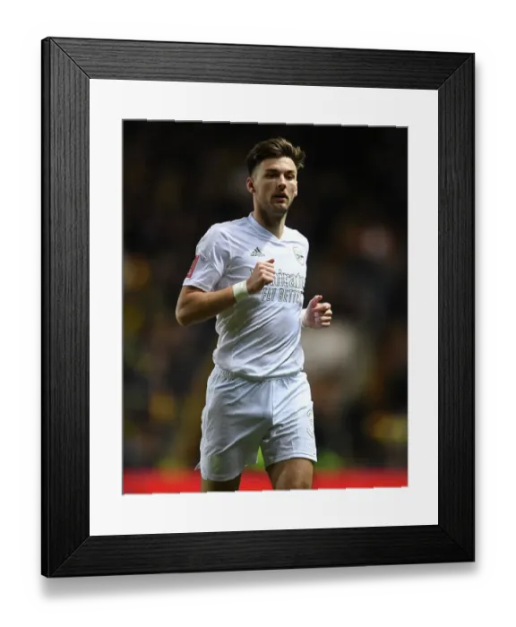 Framed Print : Arsenal's Kieran Tierney in Action during FA Cup Clash vs Oxford United Framed Print : Arsenal's Kieran Tierney in Action during FA Cup Clash vs Oxford United
