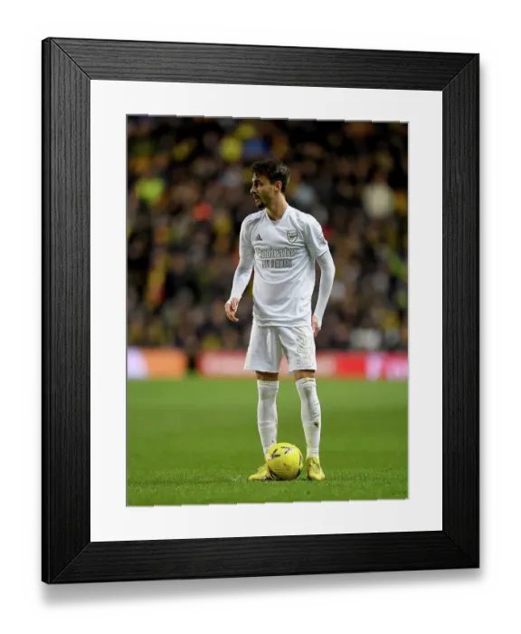 Framed Print : Fabio Vieira Shines: Arsenal Advances in FA Cup with Victory over Oxford United
