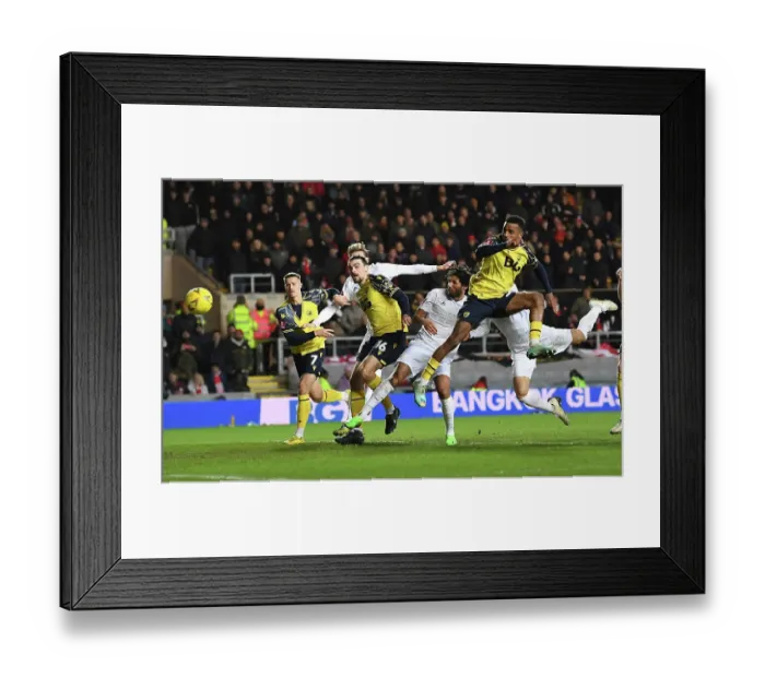 Framed Print : Mohamed Elneny Scores the Winner: Oxford United vs. Arsenal - FA Cup 2023 Framed Print : Mohamed Elneny Scores the Winner: Oxford United vs. Arsenal - FA Cup 2023