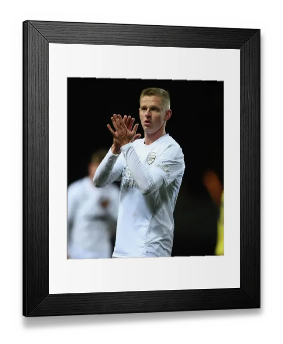 Framed Print : Arsenal: Zinchenko Leads FA Cup Victory Celebrations vs Oxford United Framed Print : Arsenal: Zinchenko Leads FA Cup Victory Celebrations vs Oxford United