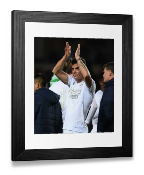 Framed Print : Granit Xhaka's Emirates FA Cup Triumph: Arsenal Overpower Oxford United