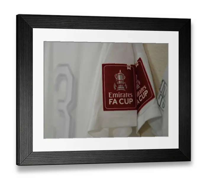 Framed Print : Arsenal's FA Cup Quest Begins: Oxford United vs Arsenal
