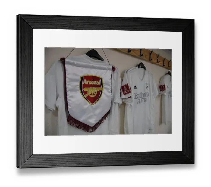 Framed Print : Arsenal's Red-Free Changing Room: Oxford United vs Arsenal, FA Cup 2023 Framed Print : Arsenal's Red-Free Changing Room: Oxford United vs Arsenal, FA Cup 2023