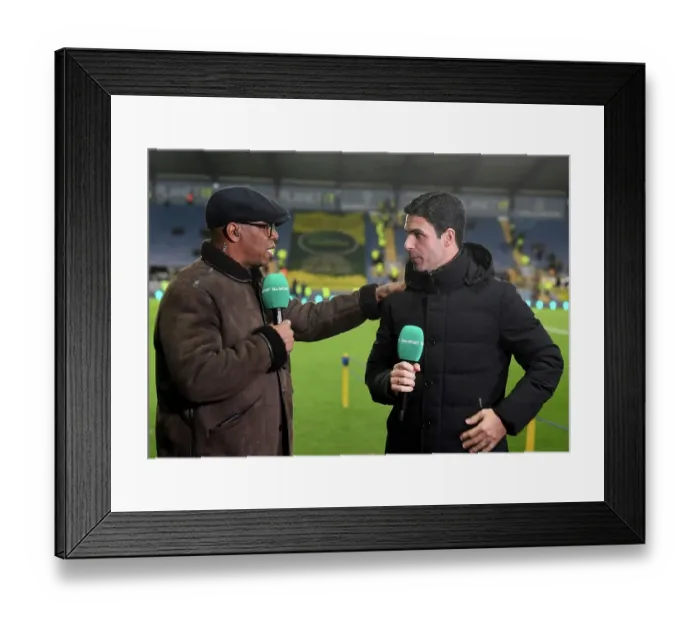 Framed Print : Arsenal's FA Cup Quest: Mikel Arteta Previews Oxford United Showdown