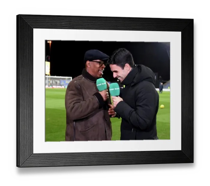 Framed Print : Arsenal's FA Cup Challenge: Mikel Arteta Previews Oxford United Clash