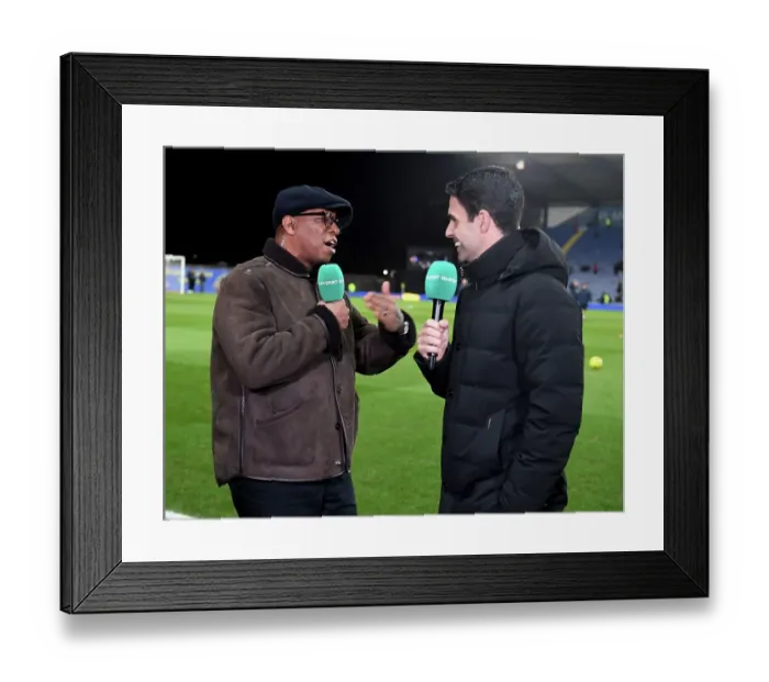 Framed Print : Arsenal's FA Cup Journey: Mikel Arteta Previews Oxford United Showdown