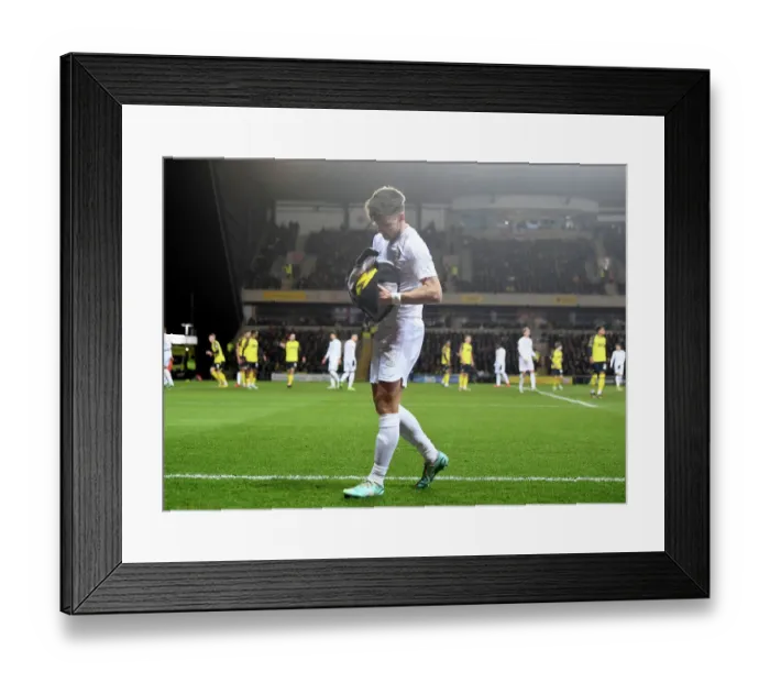 Framed Print : Arsenal's Kieran Tierney in Action during FA Cup Clash against Oxford United
