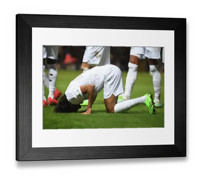 Framed Print : Mo Elneny Scores First Arsenal Goal: FA Cup Victory over Oxford United Framed Print : Mo Elneny Scores First Arsenal Goal: FA Cup Victory over Oxford United