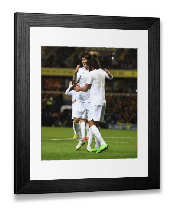 Framed Print : Mo Elneny Scores First Arsenal Goal: FA Cup Triumph over Oxford United Framed Print : Mo Elneny Scores First Arsenal Goal: FA Cup Triumph over Oxford United