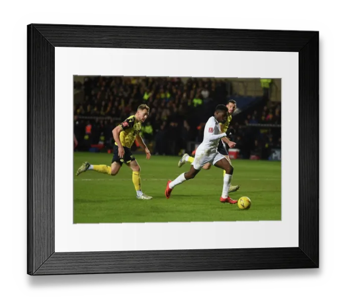 Framed Print : Eddie Nketiah Scores Hat-Trick: Arsenal Triumphs Over Oxford United in FA Cup Third Round Framed Print : Eddie Nketiah Scores Hat-Trick: Arsenal Triumphs Over Oxford United in FA Cup Third Round