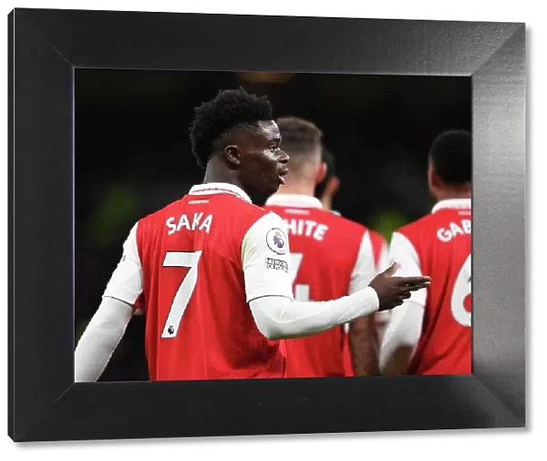 Bukayo Saka's Battle: Arsenal vs. Tottenham Hotspur Rivalry in the Premier League