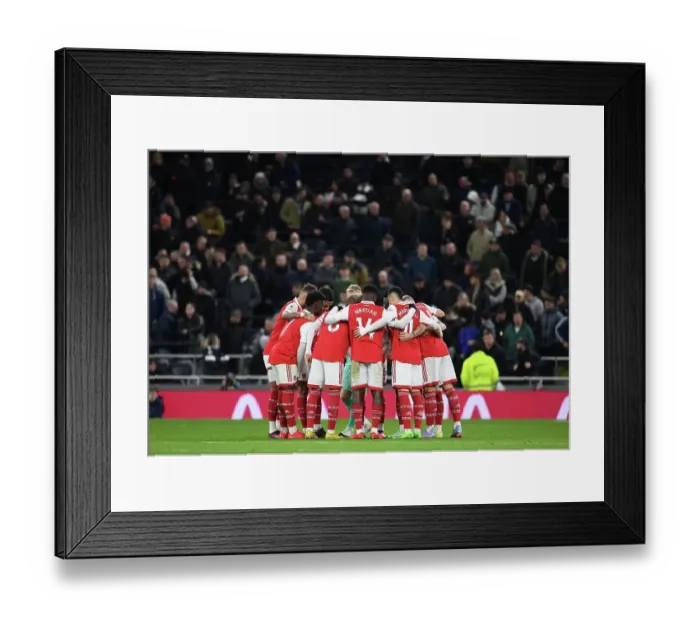 Framed Print : United at Half-Time: Arsenal's Determination Against Tottenham in the 2022-23 Premier League Framed Print : United at Half-Time: Arsenal's Determination Against Tottenham in the 2022-23 Premier League