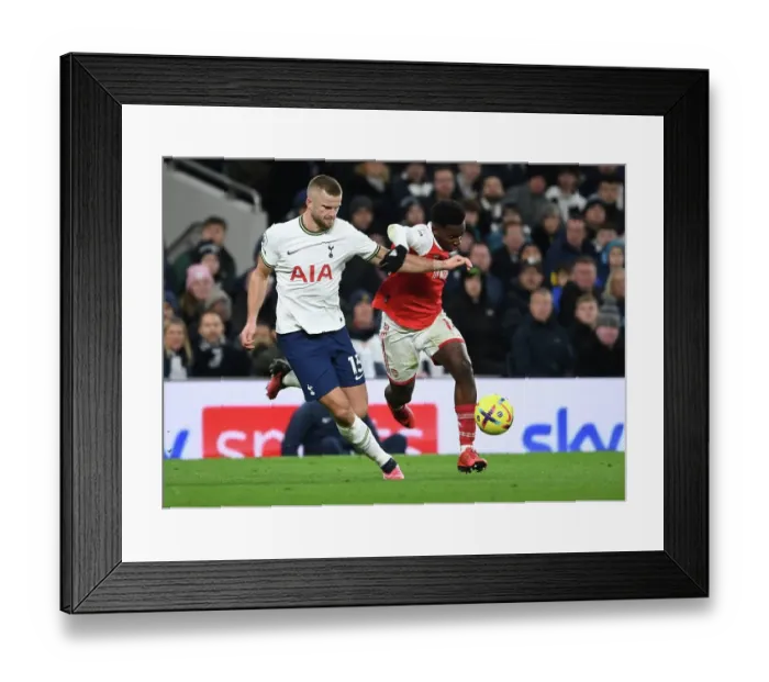Framed Print : Clash in the Capital: Nketiah vs. Dier - Tottenham vs. Arsenal, Premier League 2022-23 Framed Print : Clash in the Capital: Nketiah vs. Dier - Tottenham vs. Arsenal, Premier League 2022-23