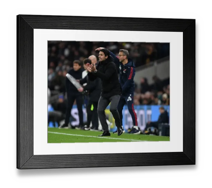 Framed Print : Mikel Arteta vs. Antonio Conte: Premier League Clash of Titans (2022-23) - Arsenal vs. Tottenham Framed Print : Mikel Arteta vs. Antonio Conte: Premier League Clash of Titans (2022-23) - Arsenal vs. Tottenham